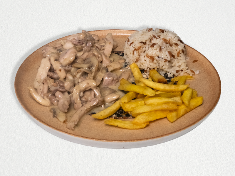 Kremalı Mantarlı Tavuk